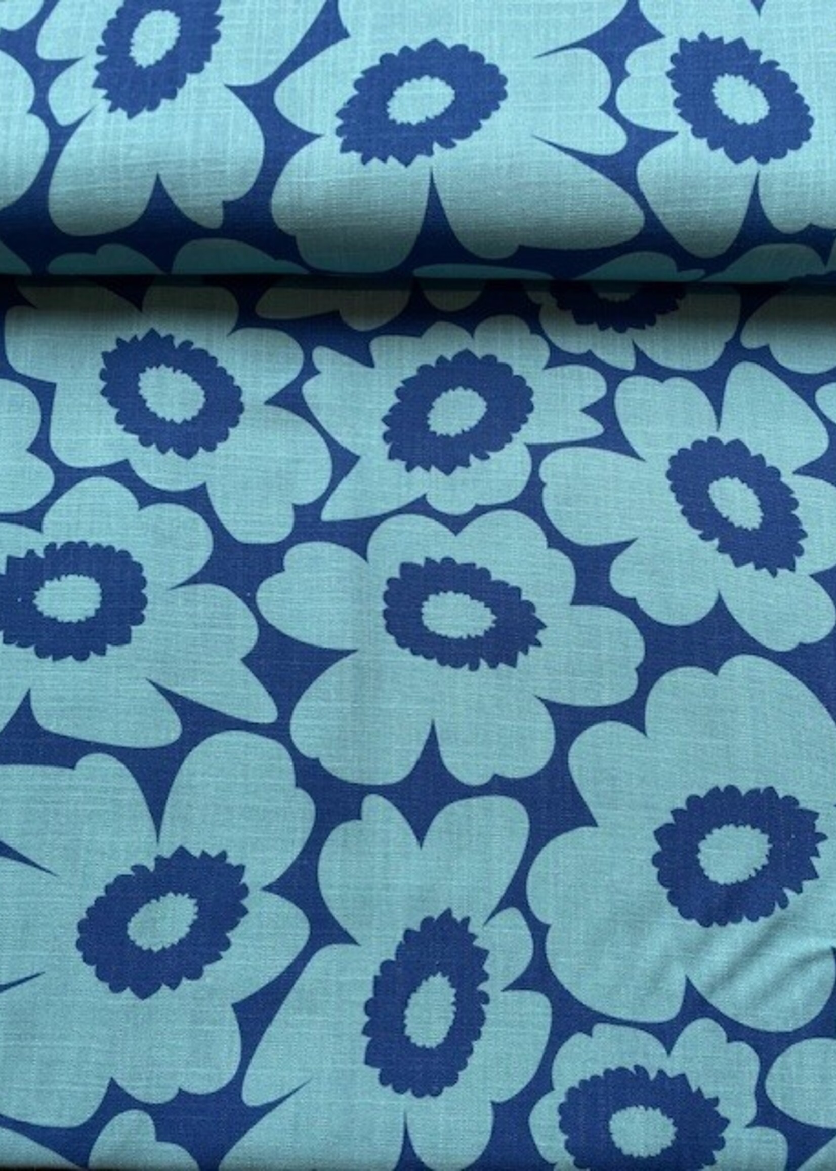 Mies Moos ° Stof Linnen Viscose Blend - Mies & Moos - Flowers