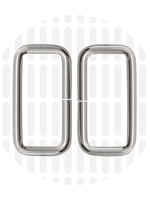 Zipper Zoo ° Passant - Zipper Zoo - 40mm - Zilver (per 2 stuks)
