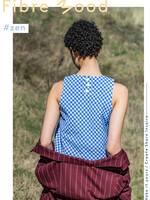 Fibre Mood ° Stof Seersucker - Fibre Mood - ZEN - Blue & White