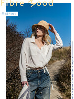 Fibre Mood ° Stof Seersucker - Fibre Mood - SIREN DAZZLE - Gebroken Wit