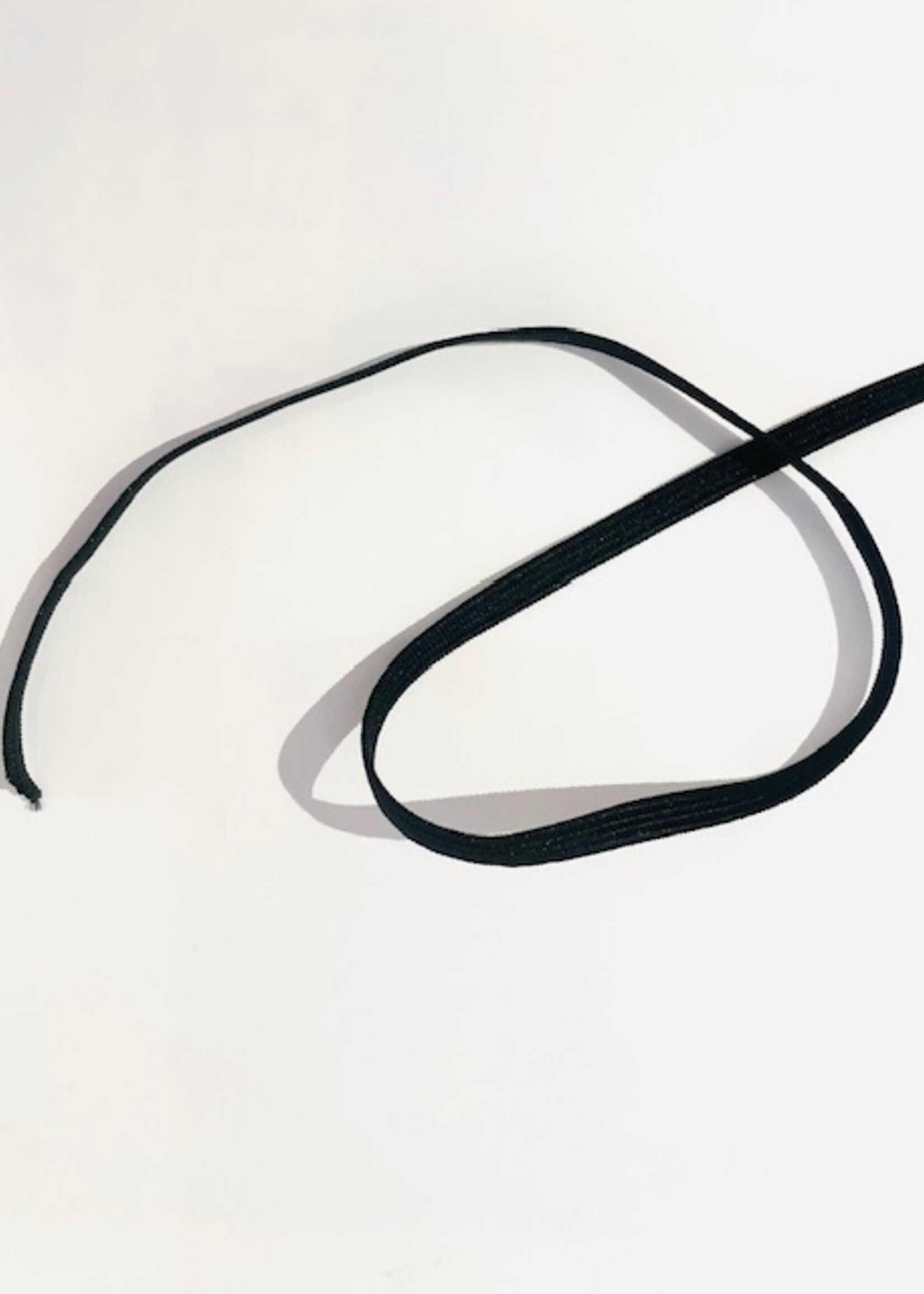 ° Elastiek - 5mm - Zwart