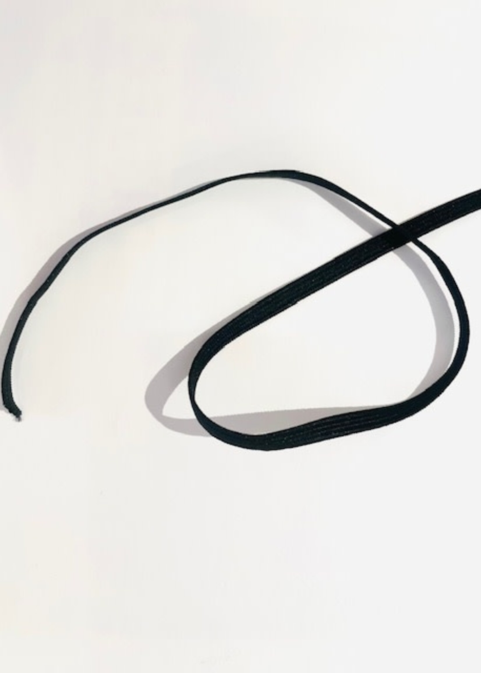 ° Elastiek - 5mm - Zwart