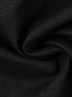 ° Stof Linnen Blend - Zwart