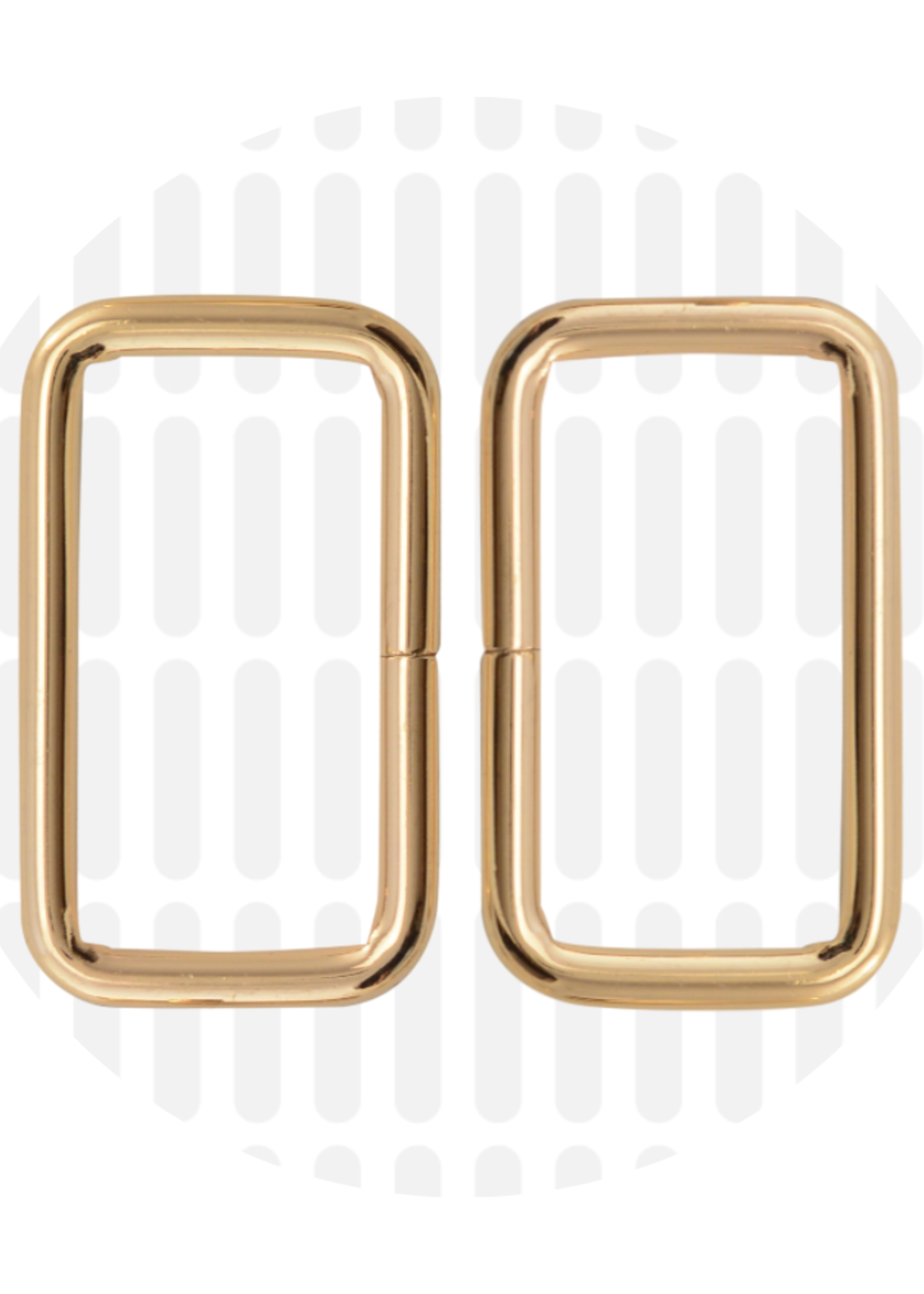 Zipper Zoo ° Passant - Zipper Zoo - 40mm - Goud (per 2 stuks)