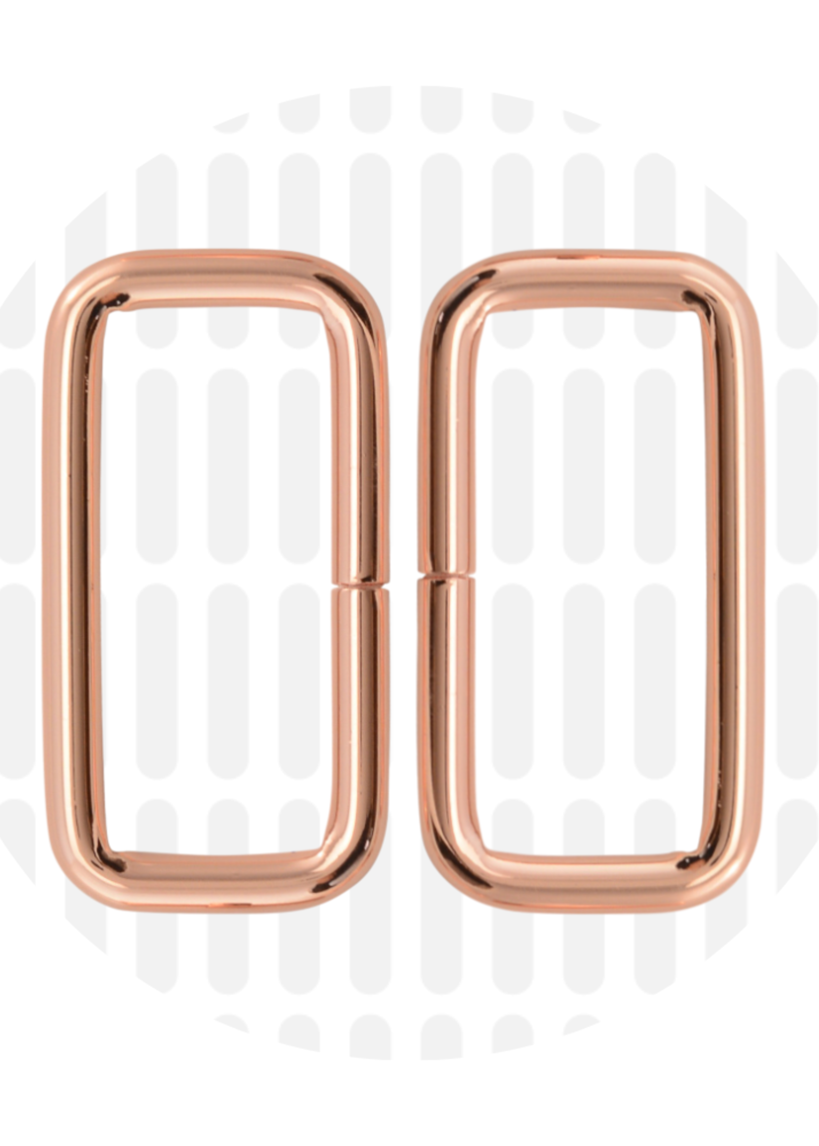 Zipper Zoo ° Passant - Zipper Zoo - 40mm - Rosé (per 2 stuks)