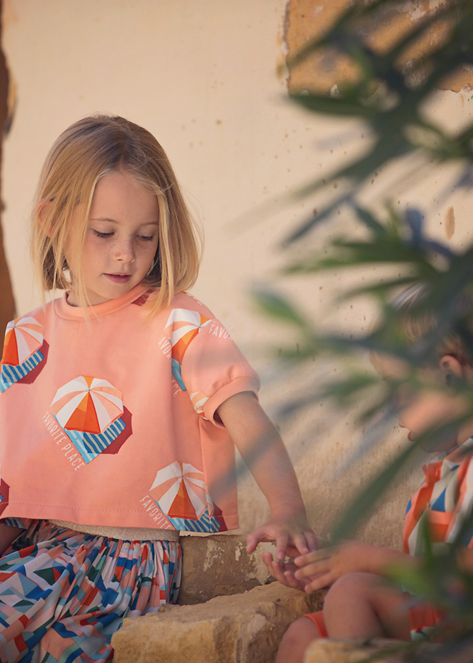 See You at Six ° Boordstof - See You at Six - Papaya Punch Roze