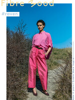 Fibre Mood ° Stof Taffeta - Fibre Mood - RAVEN - Fuchsia