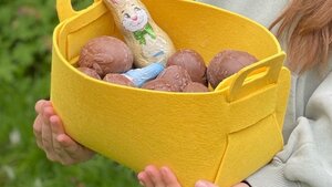 Gratis patroon voor mandje in vilt Gratis patroon voor mandje in vilt