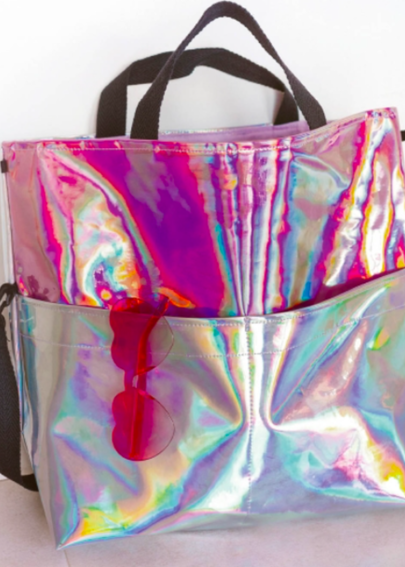 Katia ° Stof Kunstleder met Spiegeleffect - KATIA - Pink