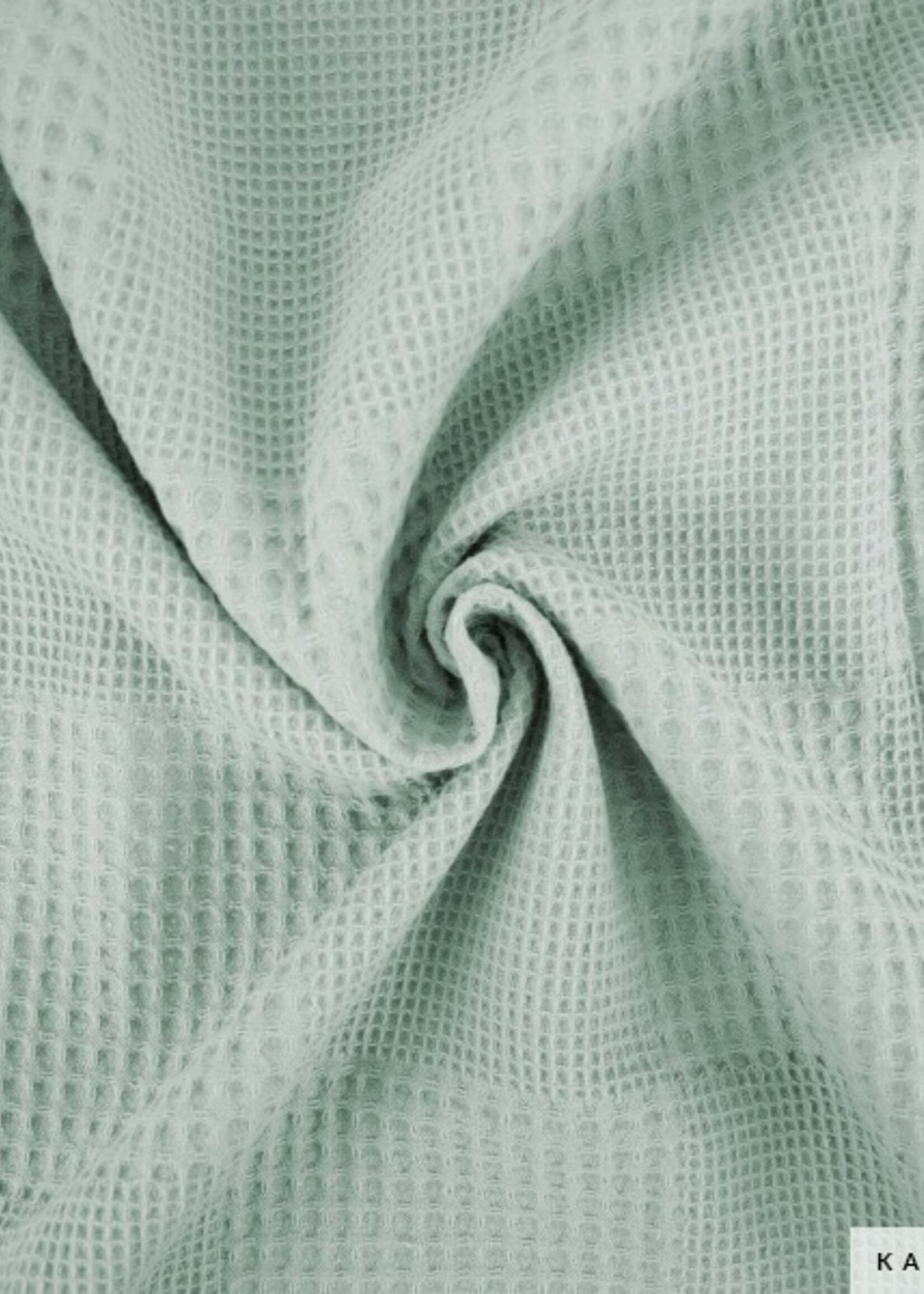 Katia ° Stof Wafelkatoen - KATIA - Mint