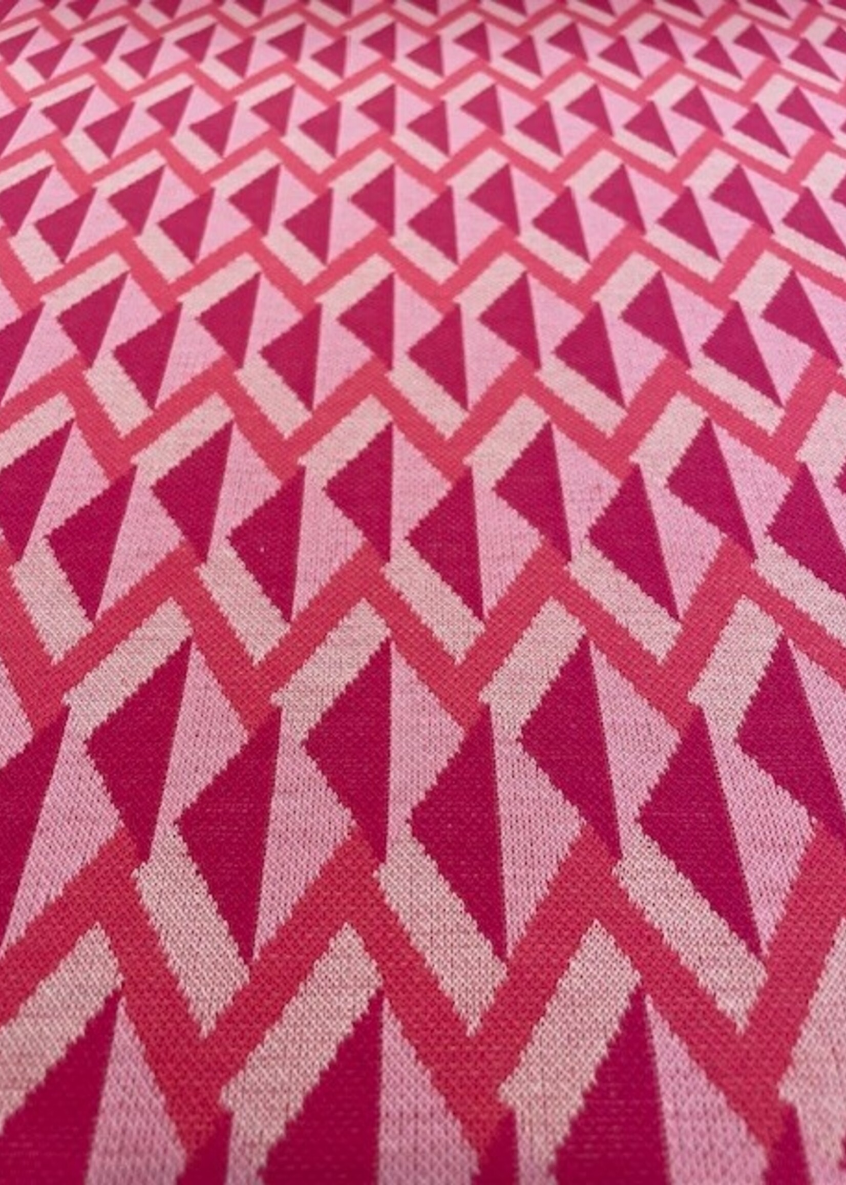 Comme ça ° Stof Breisel - Comme ça (deadstock) - Zig Zag - Pink