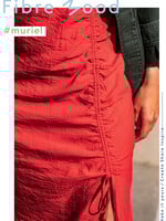 Fibre Mood ° Soepelvallende Stof - Fibre Mood - AZURE & MURIEL - Crinkle Red