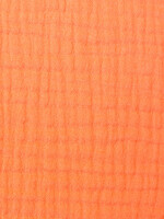 ° Stof Double Gauze - Oranje