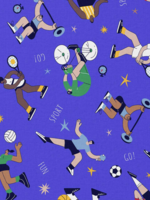 ° Stof Katoen - Sports