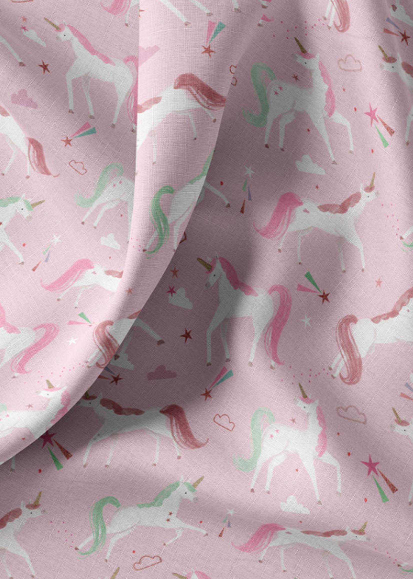 ° Stof Katoen - Unicorns
