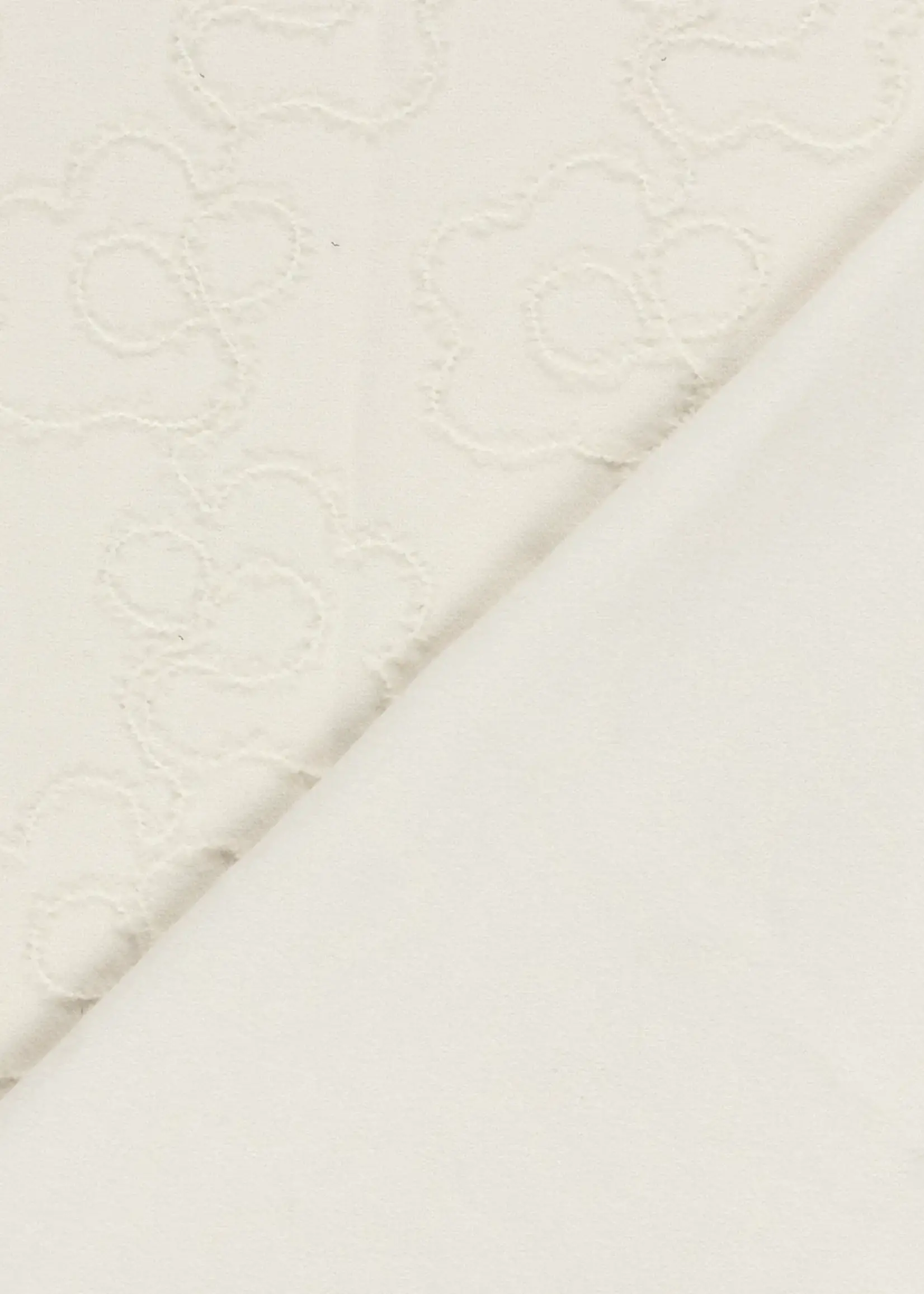 ° Stof Heavy Knit - Gebroken Wit