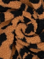 ° Stof Teddy - Leopard