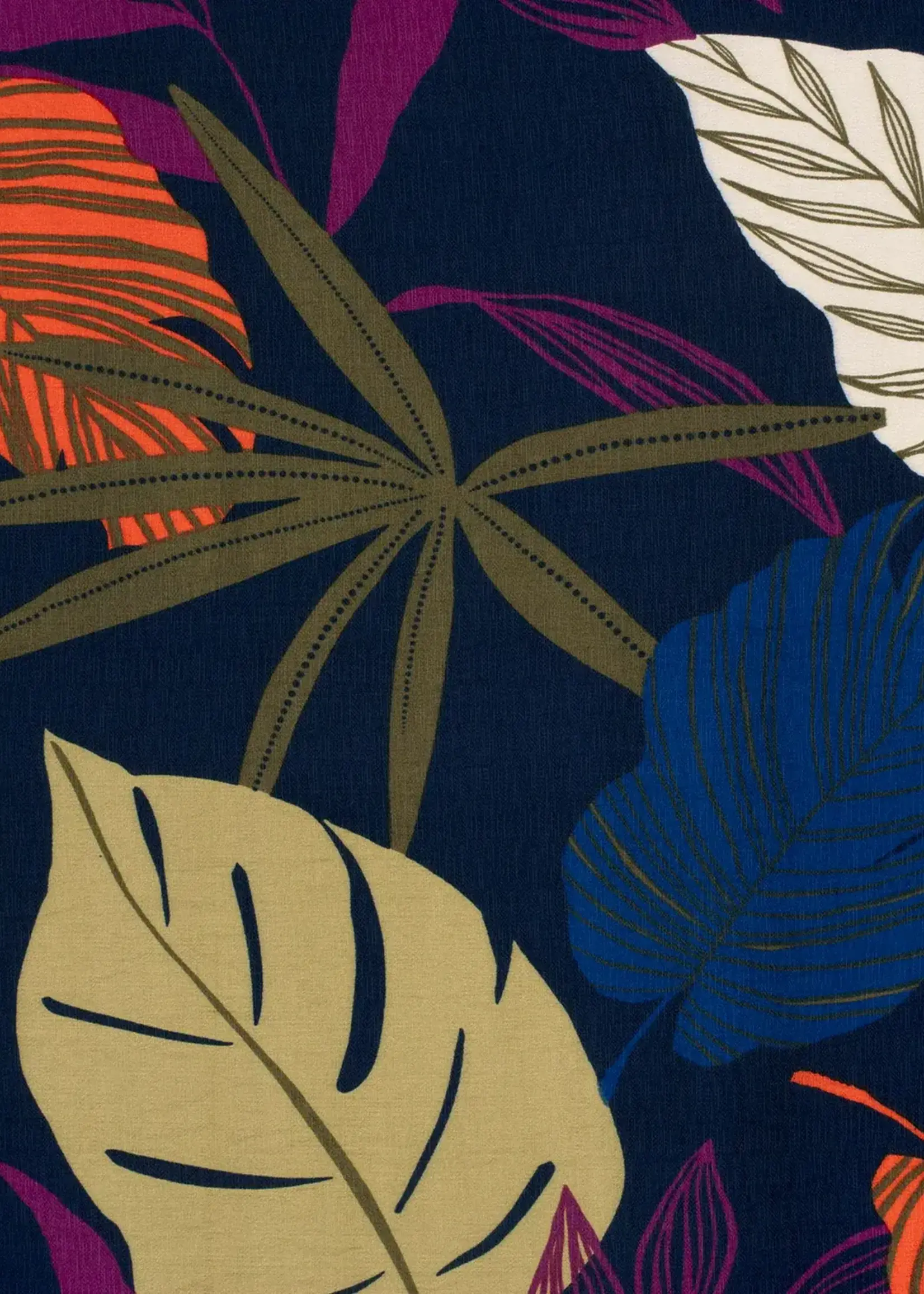 ° Soepelvallende Stof - Ottoman Flowers
