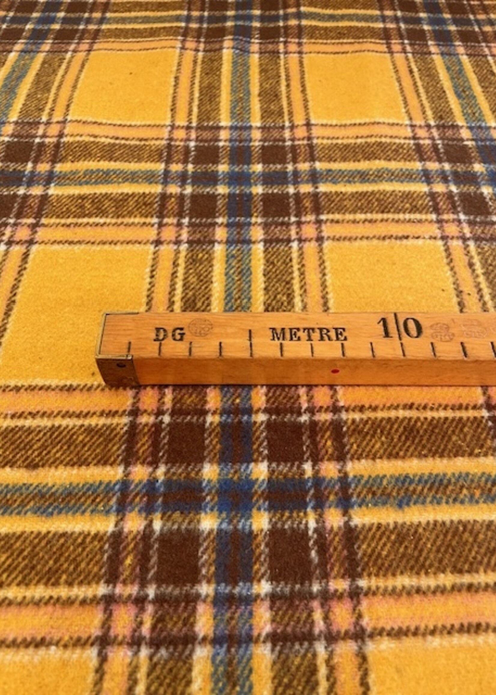 Katia ° Stof Flanel - KATIA - Irish Squares - Yellow