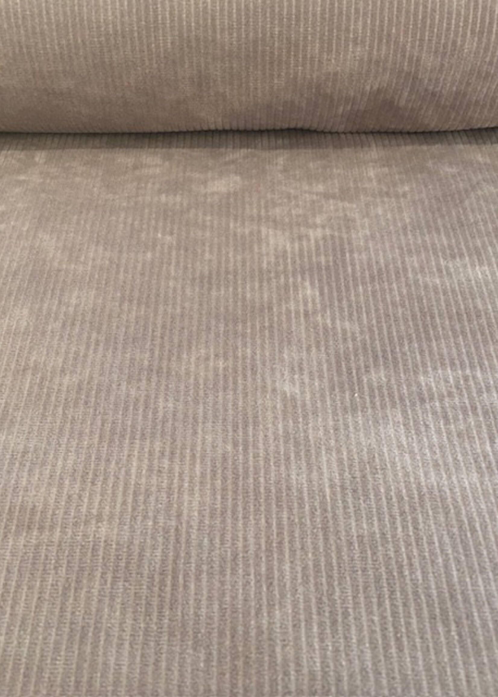 Comme ça ° Stof Ribvelours / Corduroy - Comme ça (deadstock) - Bruingrijs