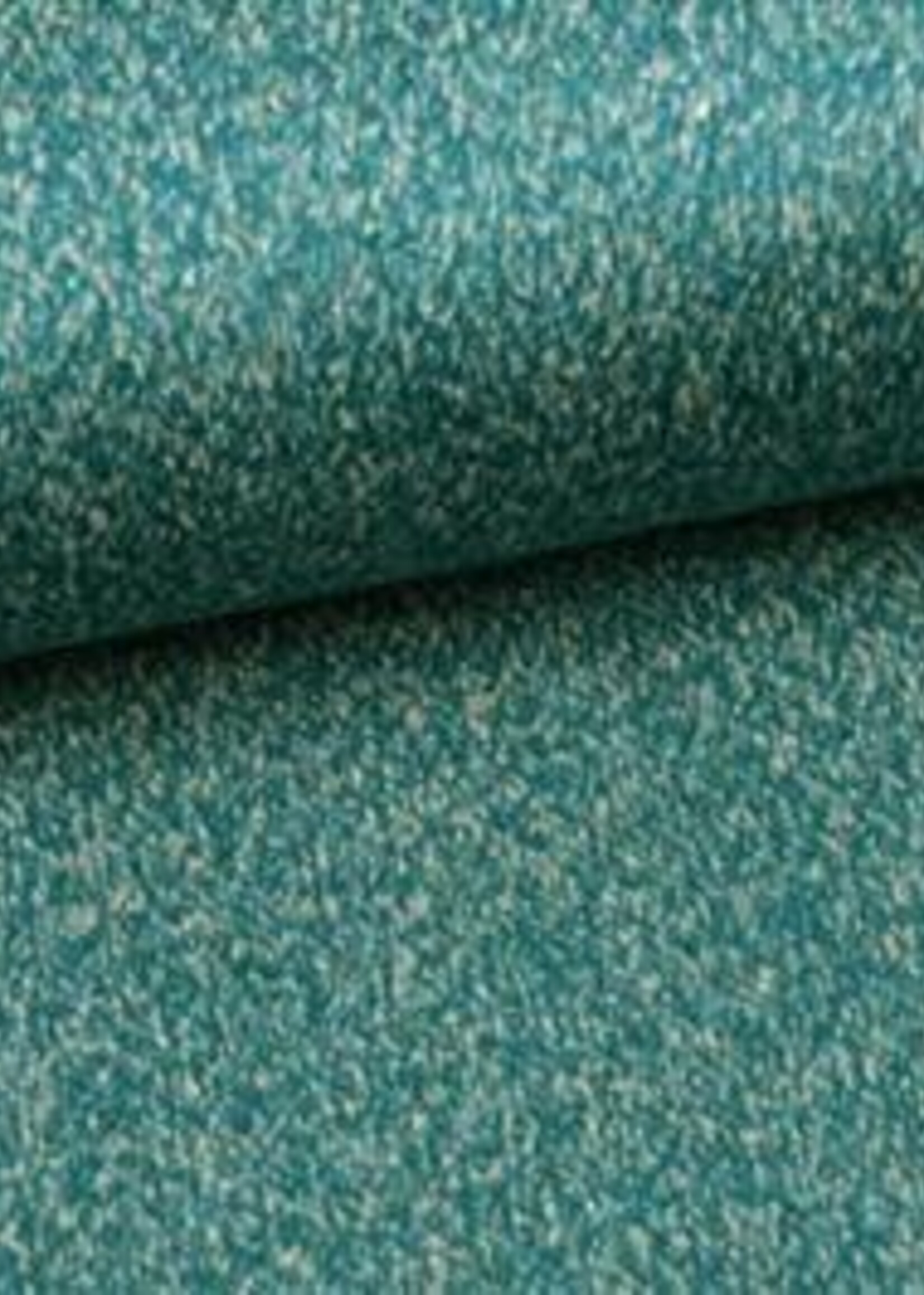 Editex ° Stof Mantelstof - Editex - Appelblauwzeegroen