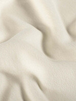 ° Stof Velvet Fleece (double face) - Gebroken Wit