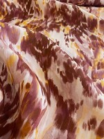 ° Soepelvallende Stof - Burgundy Blur