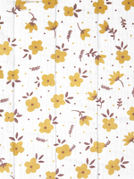 Katia ° Gewatteerde Quilted Double Gauze Stof - KATIA Fabrics - Reindeer Flowers