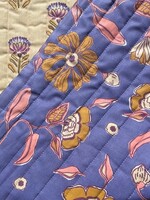 ° Stof Gewatteerd Quilted - Double Face - Flowers