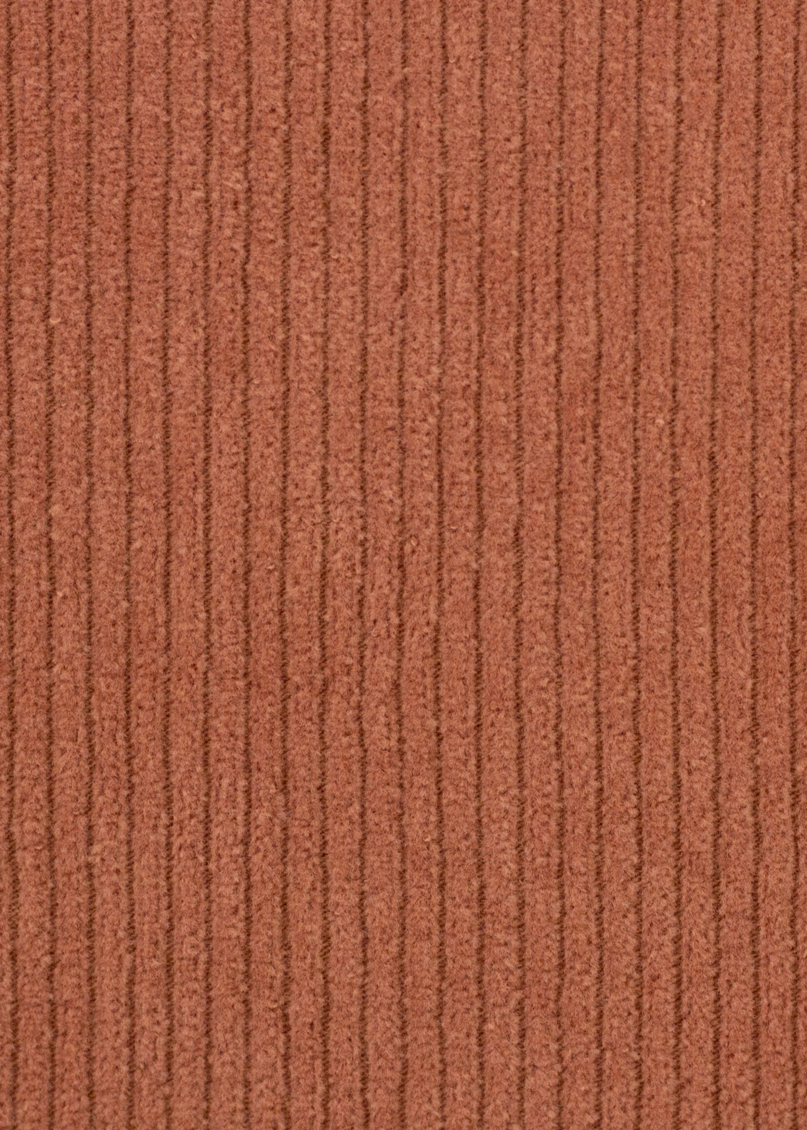 ° Stof Stretch Ribvelours / Corduroy (tricot) - Terra Roze