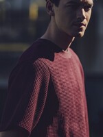 Fibre Mood ° Stof Wafelkatoen - FIBRE MOOD - ELIF - Aubergine