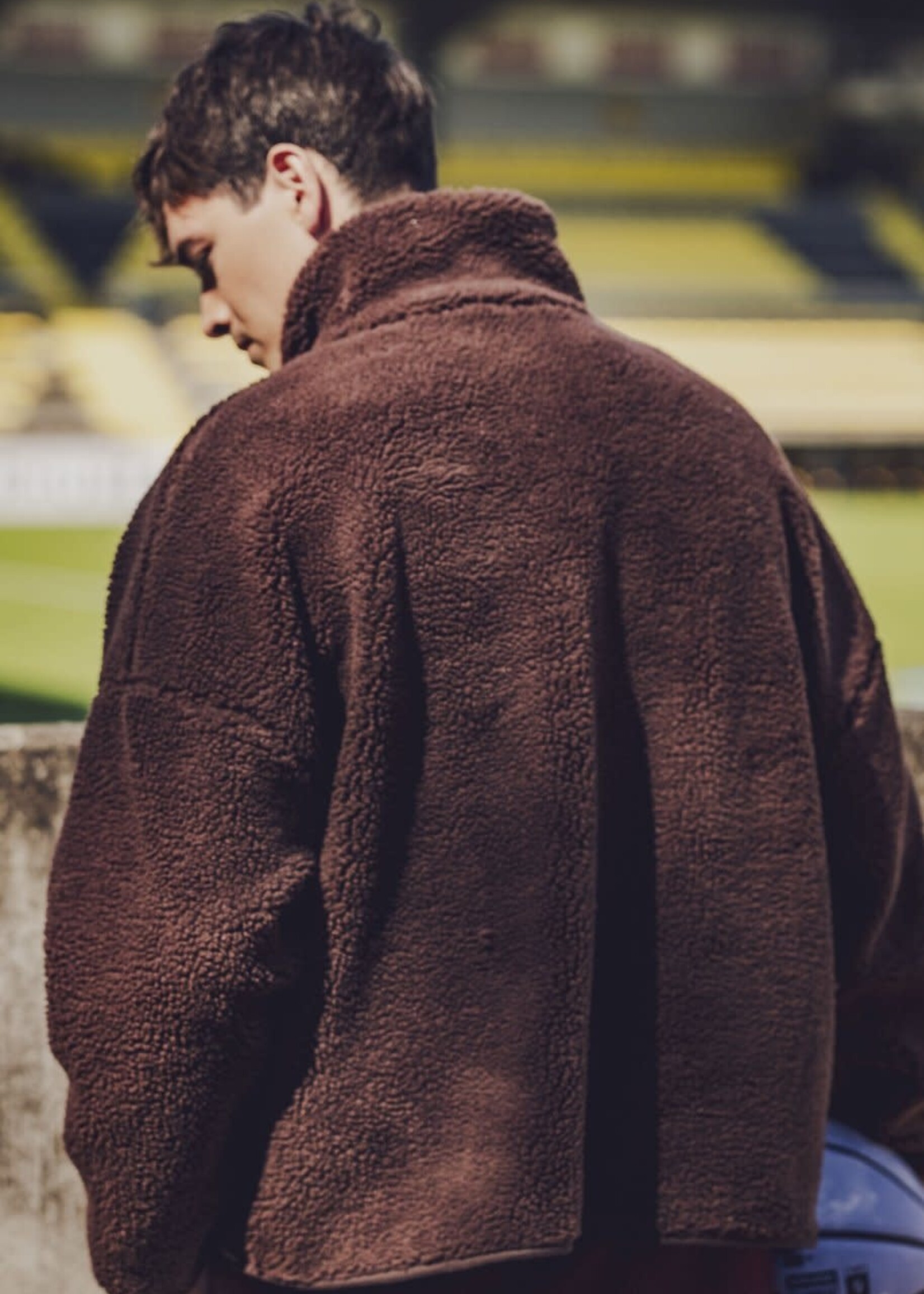 Fibre Mood ° Stof Teddy - FIBRE MOOD - RAYA Bruin