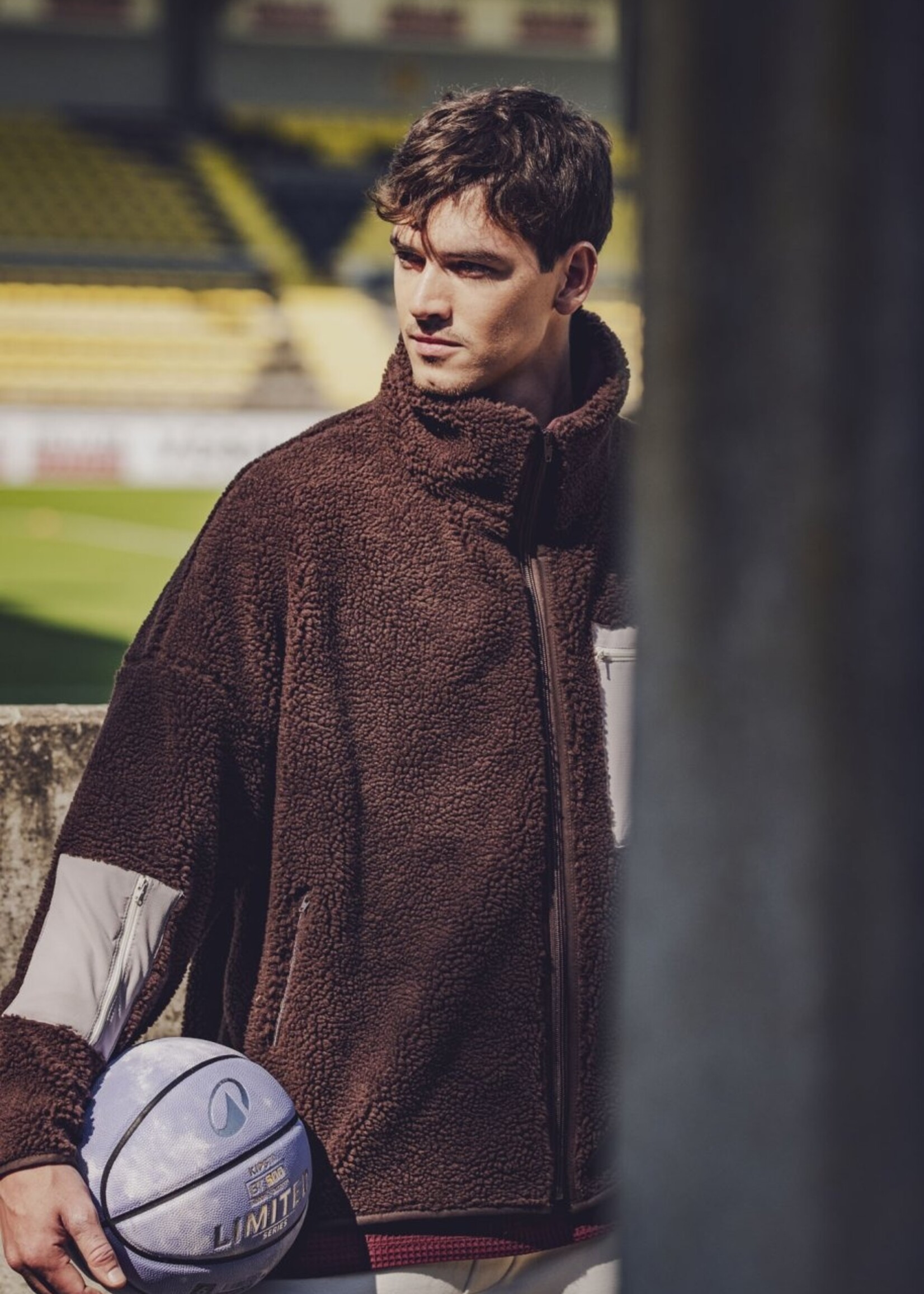 Fibre Mood ° Stof Teddy - FIBRE MOOD - RAYA Bruin