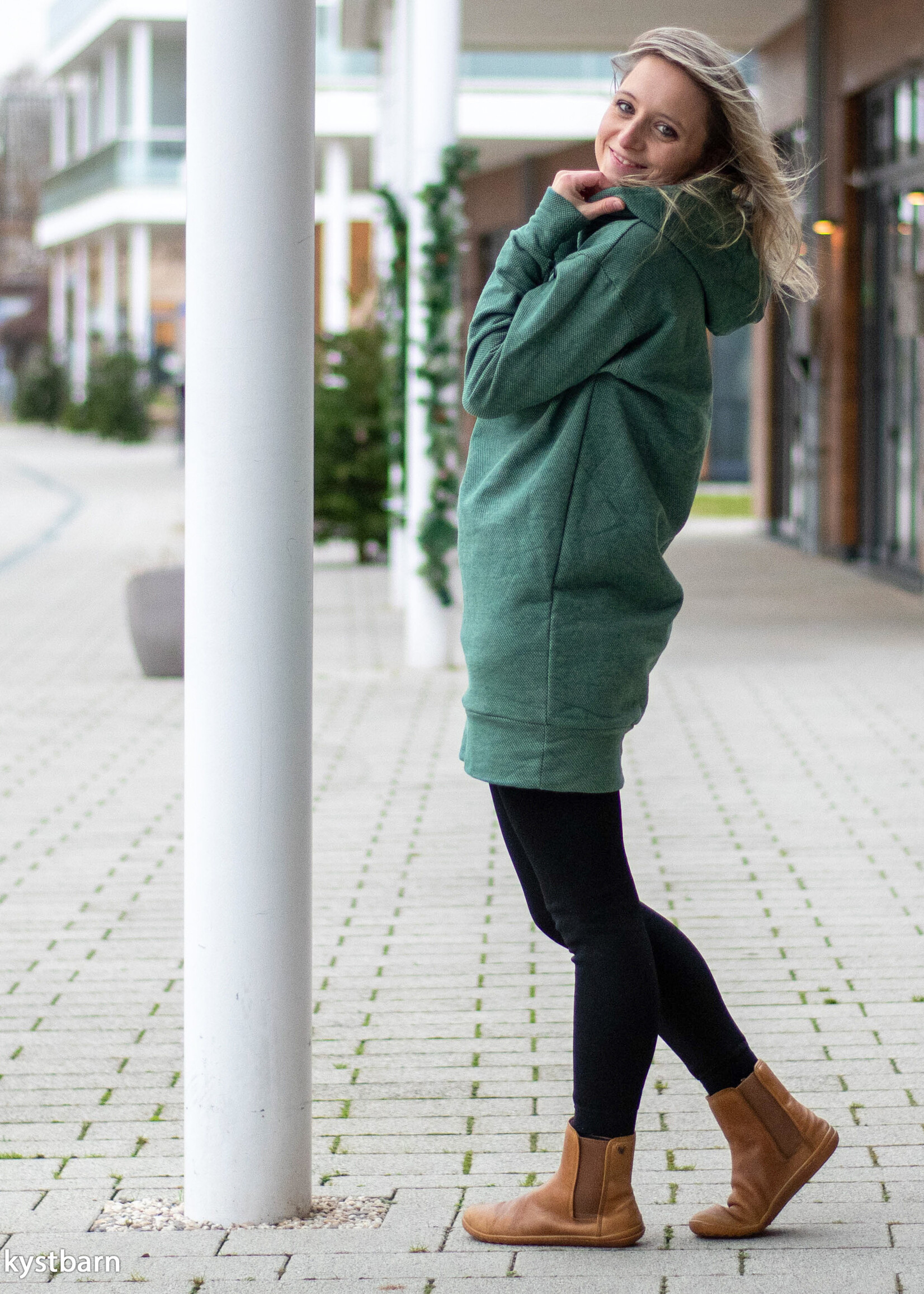 ° Stof Sweater - Skagen - Groen