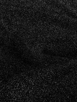 ° Stof Tricot - Glitter Lurex - Zwart