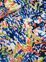See You at Six ° Stof French Terry - See You at Six - Paint Fun - Tofu Beige