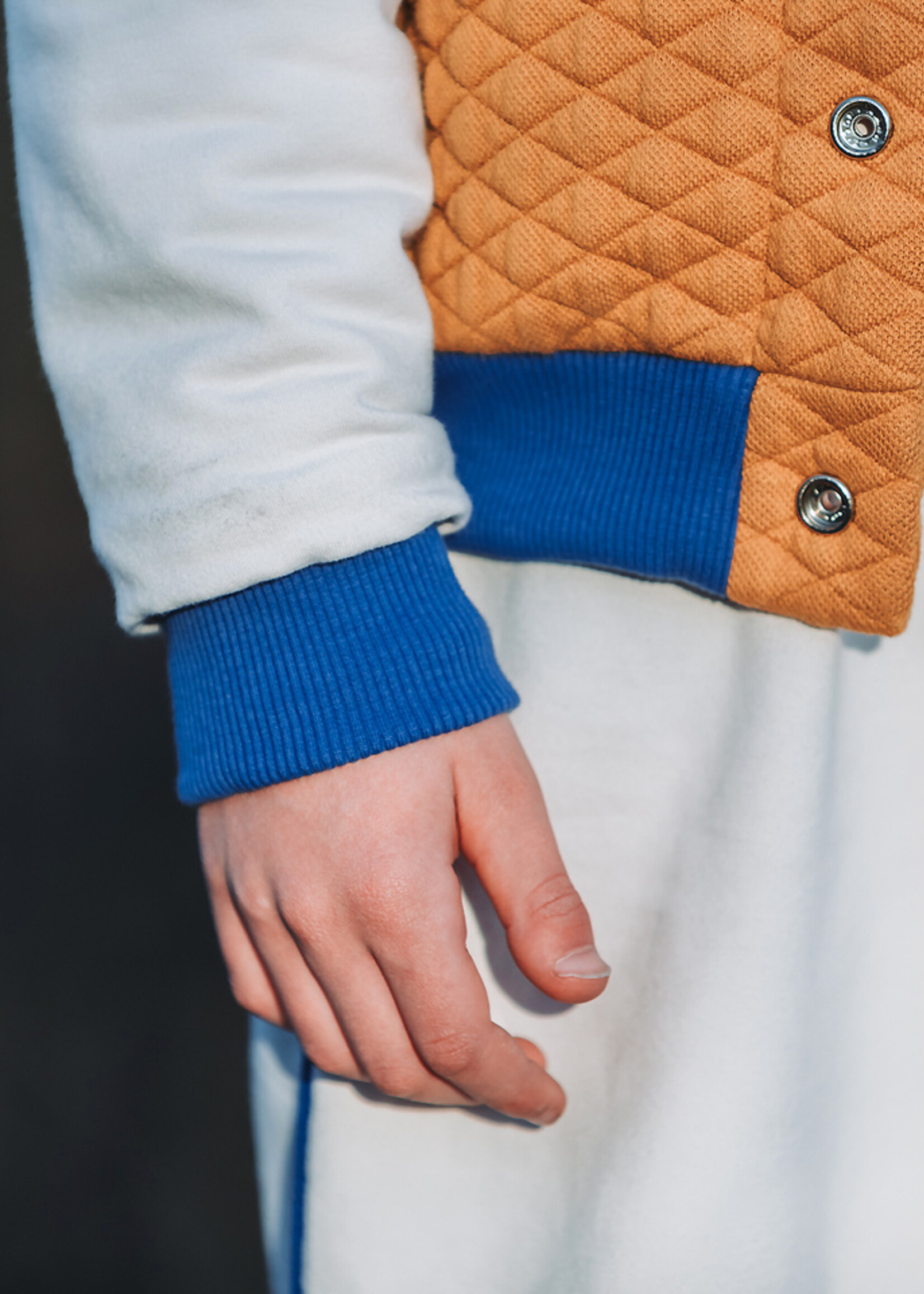 See You at Six ° Stof Matelassé Piqué Tricot - See You at Six - Wegedoornbruin