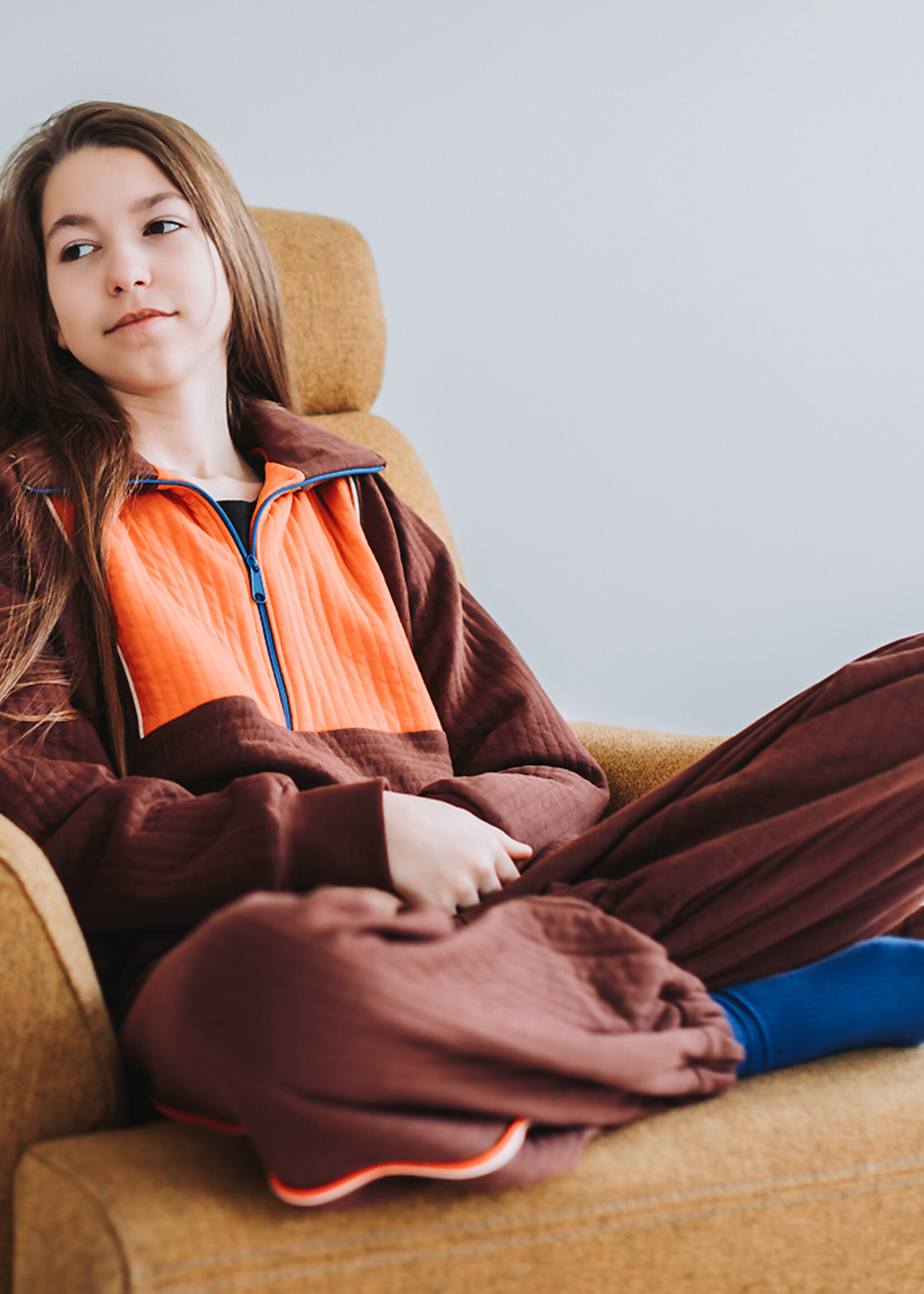 See You at Six ° Stof Matelassé Tricot - See You at Six - Vlamrood
