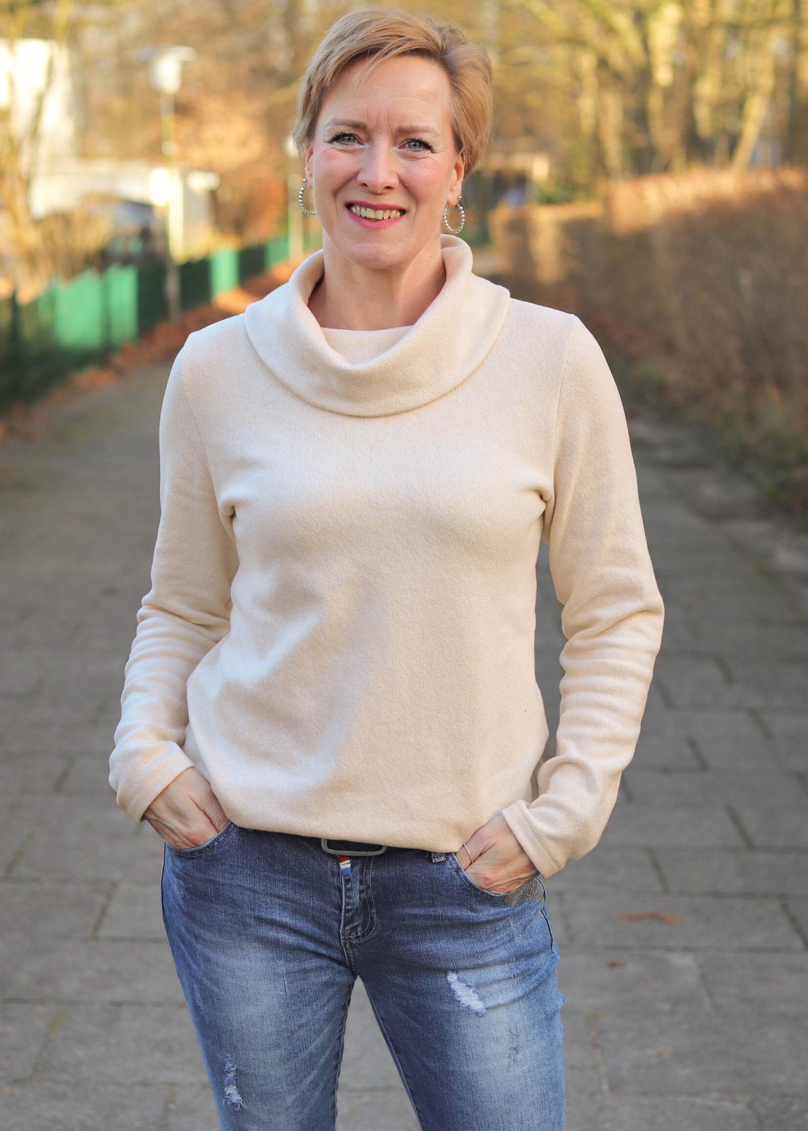 ° Stof Vormvast Breisel - Bono - Ecru (made in Italy)