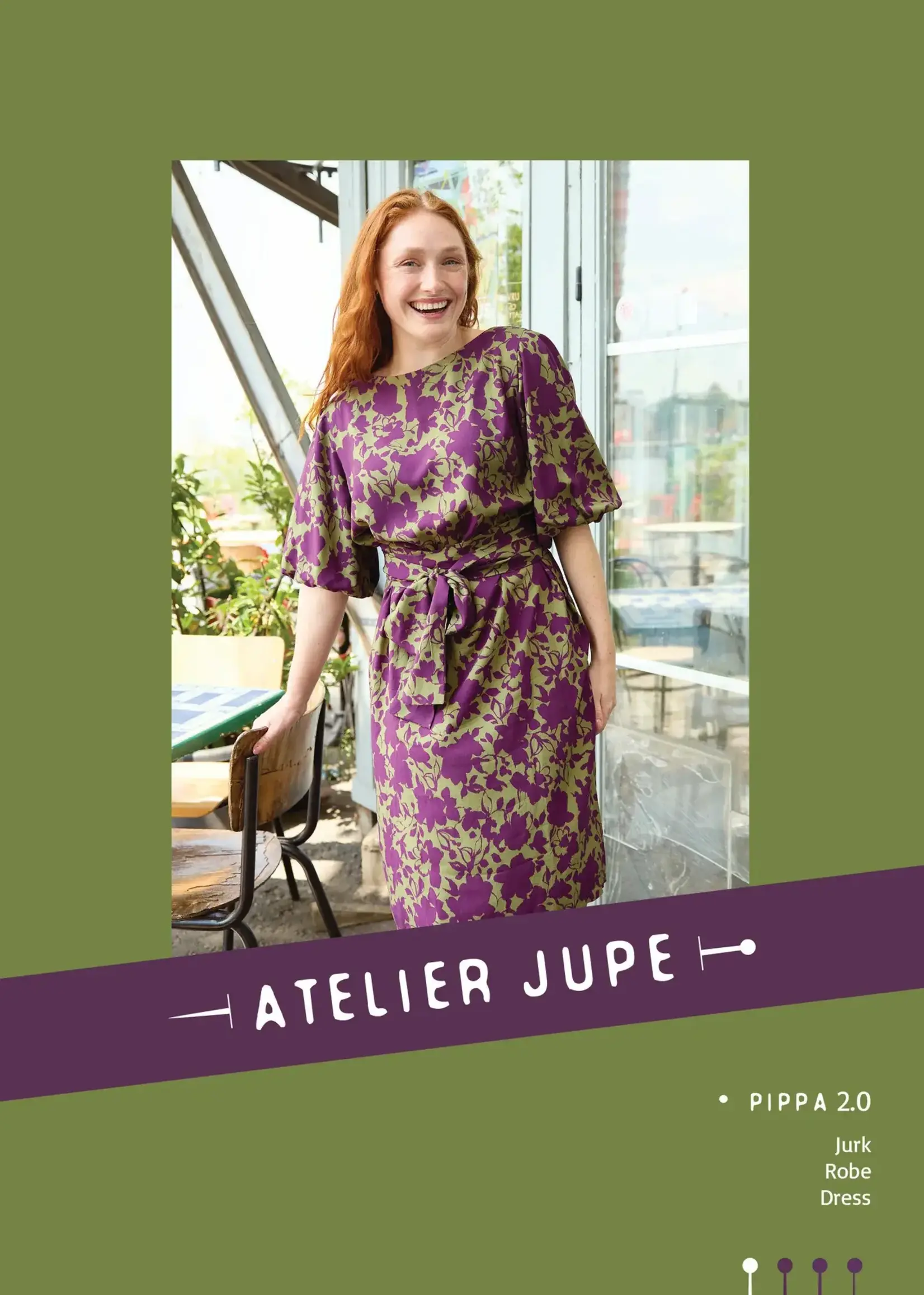 Atelier Jupe ° Naaipatroon - Atelier Jupe - PIPPA Jurk