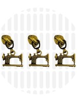 Zipper Zoo ° Schuiver Sewing Machine Spiraalrits #5 - Zipper Zoo - Brons (per 3 stuks)