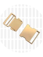 Zipper Zoo ° Sluiting - Zipper Zoo - 38mm - Gold Zipper Zoo ° Sluiting - Zipper Zoo - 38mm - Gold