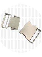 Zipper Zoo ° Sluiting - Zipper Zoo - 38mm - Zilver Zipper Zoo ° Sluiting - Zipper Zoo - 38mm - Zilver