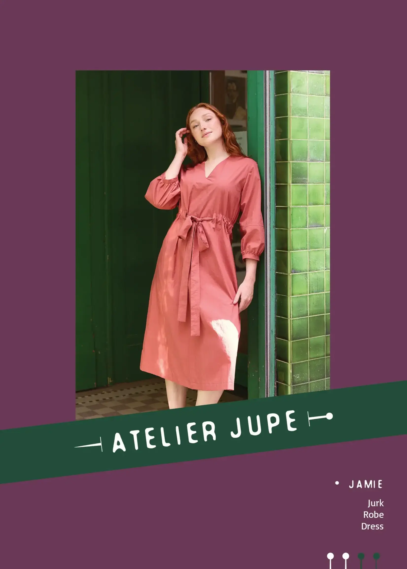 Atelier Jupe ° Naaipatroon - Atelier Jupe - Jamie Dress