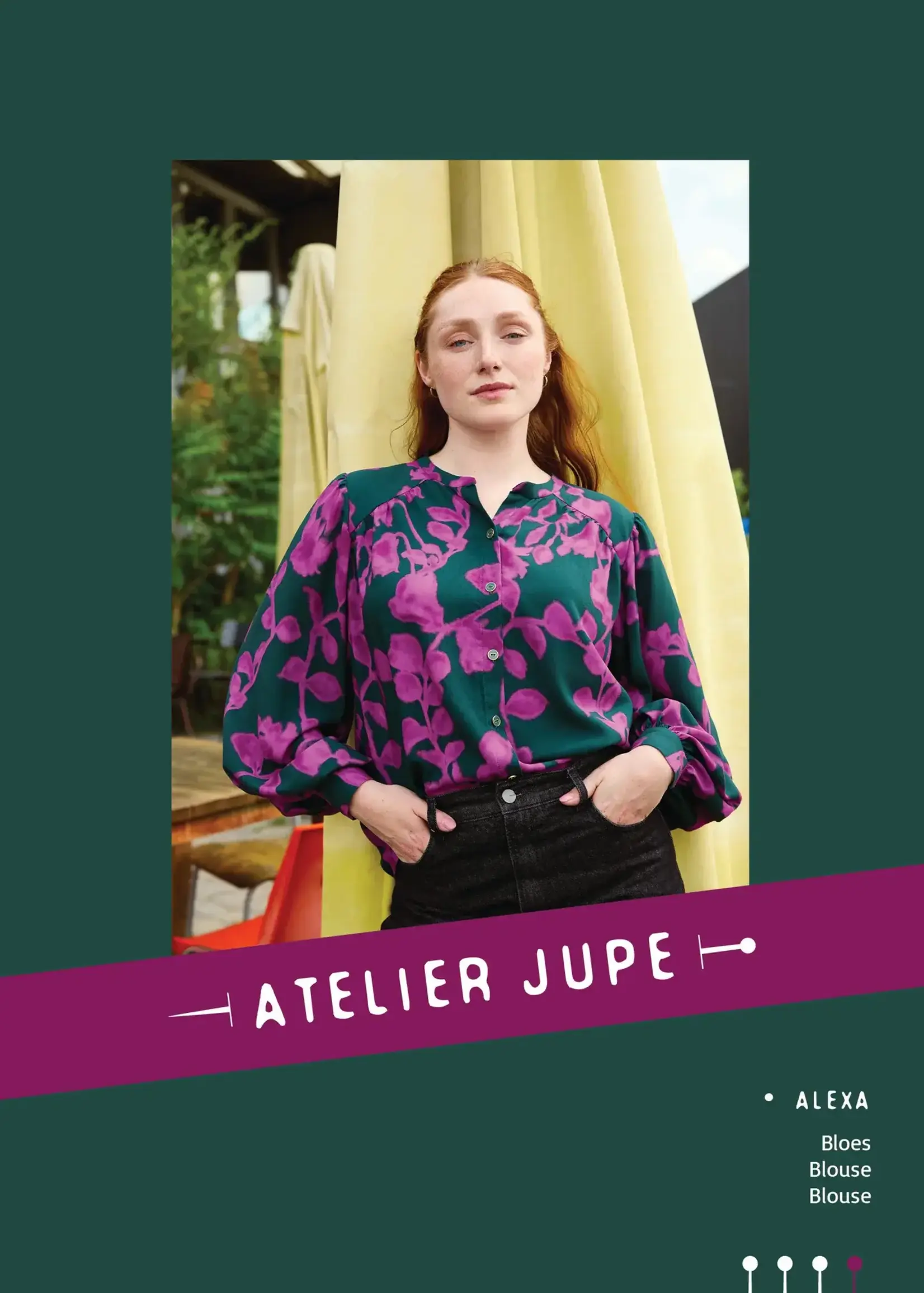Atelier Jupe ° Naaipatroon - Atelier Jupe - Alexa Blouse