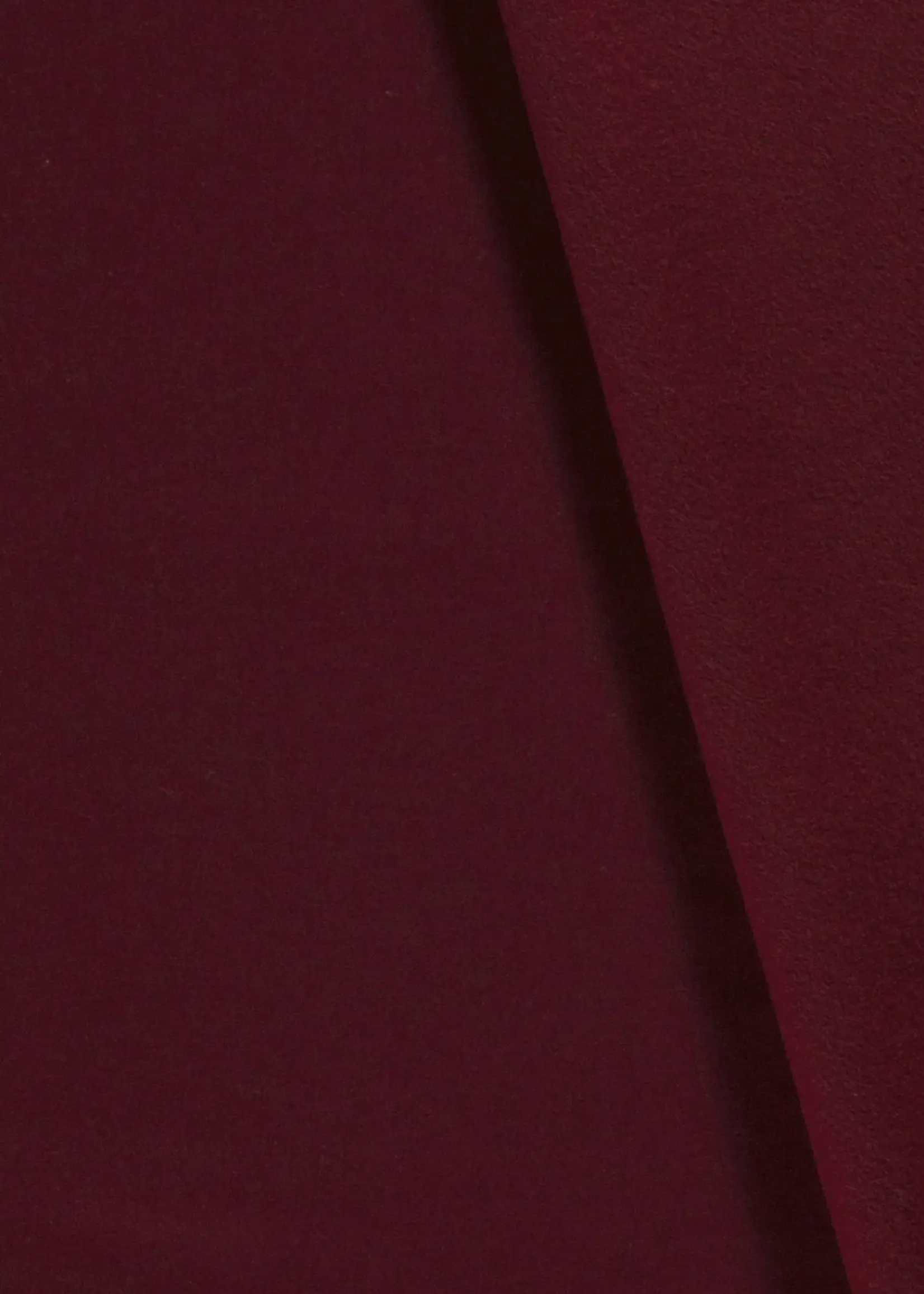° Stof Jogging Sweater - Effen Bordeaux