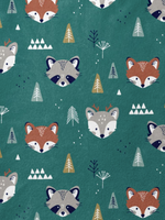 ° Stof Fleece Double Side - Forest