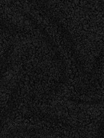 ° Stof Teddy Fur - Zwart