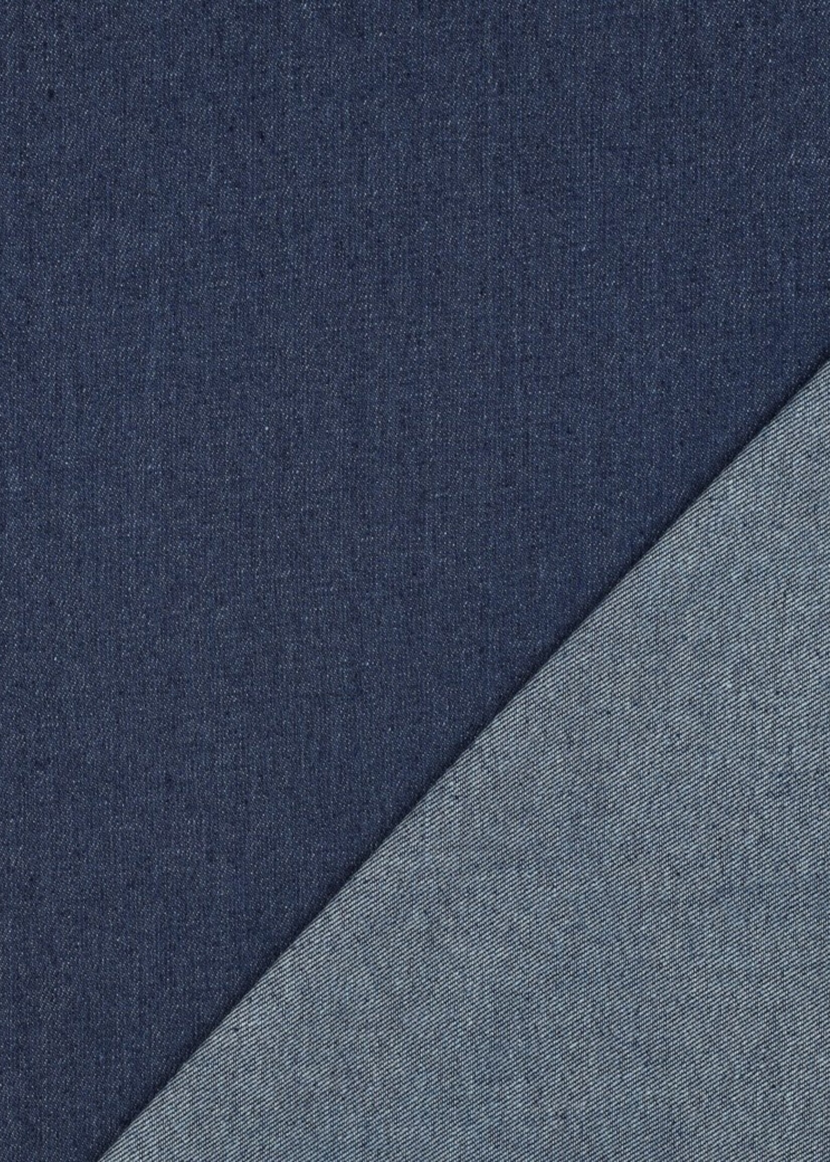 ° Stof Jeans Denim - Donkerblauw (10 OZ)