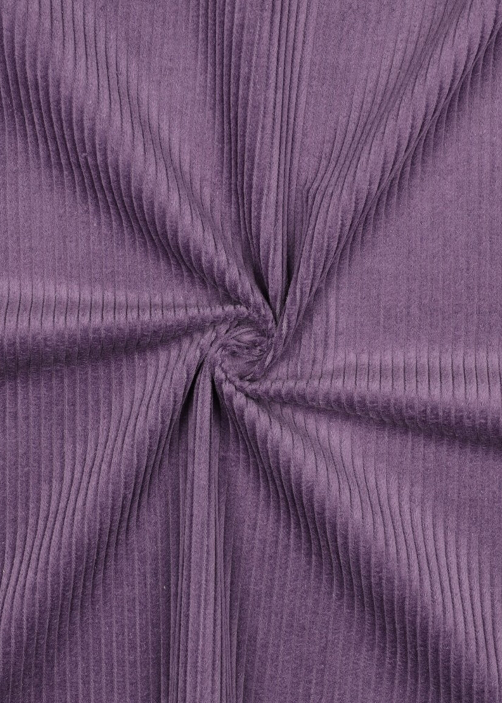 ° Stof Ribvelours / Corduroy - Grape